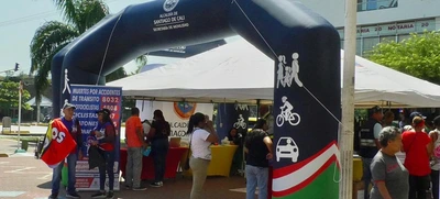 Movilidad Distrital participa del Festival Ciudadano 100 en 1 día