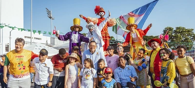 Diversión, juego y felicidad, ingredientes de la nueva versión de la Ciudadela de la Alegría