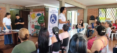“Sin barreras” llega a población en situación de discapacidad para ofertar servicios en la Comuna 13.