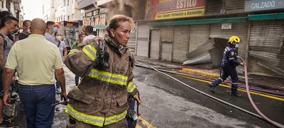 La bombera caleña que se convirtió en el tesoro del centro de Cali