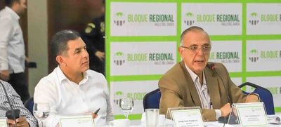 Delito trasnacional y minería ilegal, temas priorizados por el alcalde Ospina ante el Bloque Regional