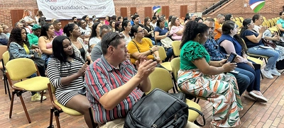 Éxito durante jornada de servicios financieros de la Fundación Unidos Colombia y Venezuela en Cali