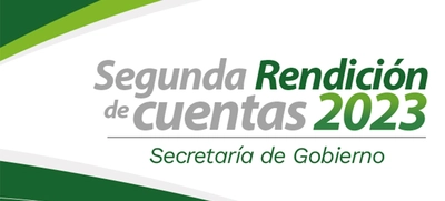 Participe en la encuesta sobre temas de interés para la Segunda Rendición de Cuentas 2023 de la Secretaría de Gobierno
