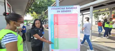Operativos en zona públicas garantizan espacios seguros para mujeres y niñas
