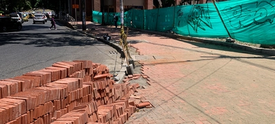 Plazoleta Bellas Artes alcanzó el 80% de ejecución de obra física