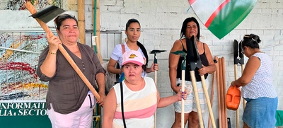 Entregan insumos a ‘La Cosecha de mi Barrio’: seguimiento al Pacto de Gobernanza por el fortalecimiento de huerta en Floralia