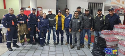 IVC realizó acompañamiento a los Bomberos Voluntarios de Cali, por incendio de gran magnitud al norte de Cali.
