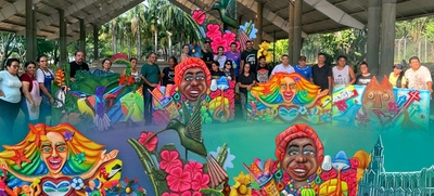 Finaliza el taller para la construcción de carrozas en el marco del Desfile del Carnaval de Cali Viejo