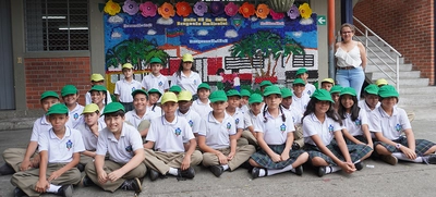 Huerta escolar caleña participa en concurso internacional