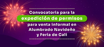 Abierta convocatoria para vendedores informales en época decembrina