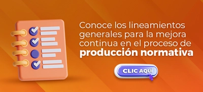 Jurídica emite lineamientos para la mejora continua en el proceso de producción normativa