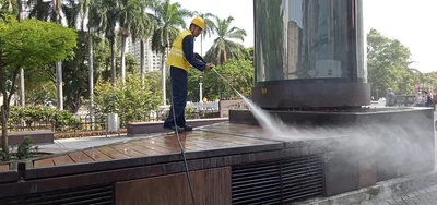 La EDRU se articula a jornada de embellecimiento y limpieza en el Bulevar del Río