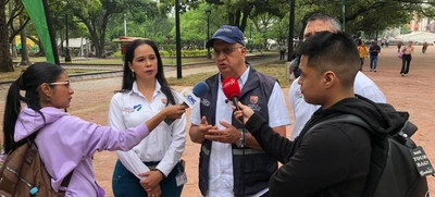 Paseo Bolívar del Parque Central, segunda megaobra culminada por la Administración Ospina