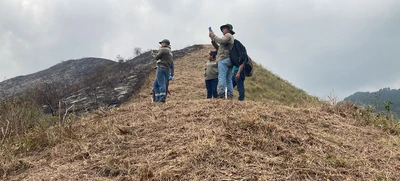 Labor titánica de guardabosques del Dagma, comunidad y bomberos para contrarrestar incendios forestales