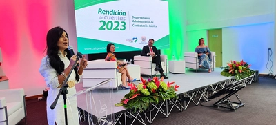 Contratación Pública le rindió cuentas a la comunidad
