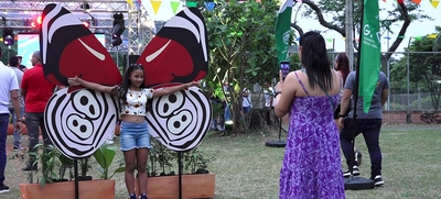 Caleños bailaron sobre las aguas del río Pance