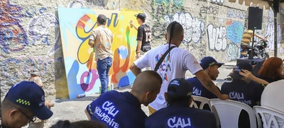 Artistas de la estrategia ‘Cali Incluyente’ exhiben su talento a través de la cultura popular