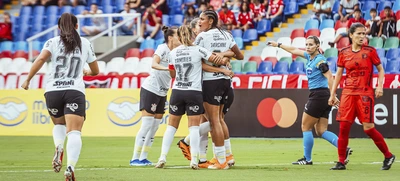 Corinthians goleó al América de Cali en cuartos de final y es semifinalista de la Conmebol Libertadores Femenina 2023