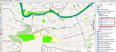El Observatorio de Espacio Público junto con la IDESC ha incorporado nueva información, actualizado y publicado nuevos servicios web geográficos 