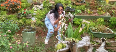 El ‘Jardín de Botas’ de La Leonera, un pequeño reino para sembrar conciencia ambiental
