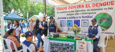 Encuentro “Hechos de Corazón” en el barrio Floralia para combatir el Dengue