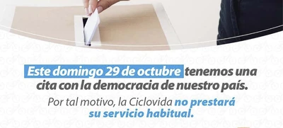 La Ciclovida no tendrá actividad dominical