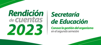 Secretaría de Educación rendirá cuentas el próximo 23 de noviembre