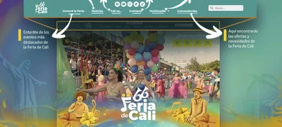 Corfecali renueva su página de Feria de Cali, más amigable, más ligera, más eficiente, más caleña