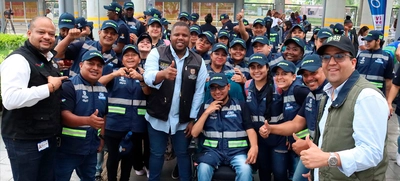 Jóvenes del programa 'Perla' se unen para fortalecer la seguridad del MIO en Cali
