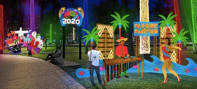 Alumbrado Navideño 2023, un sorprendente viaje por la historia de la salsa en Cali