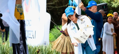 Parque Ambiental ‘Corazón de Pance’ fue bautizado en un ritual de tributo al agua y la biodiversidad