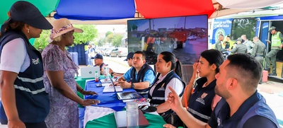 Feria de servicios públicos se tomó la comuna 13