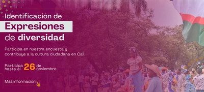 Participa en la encuesta para caracterizar la diversidad cultural en Cali