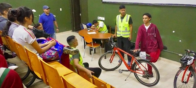 Con éxito continúa la estrategia ‘Pedalea Ve’ en el colegio Inem