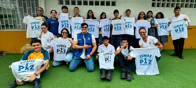 Niños de cuatro comedores disfrutan de la estrategia La Paz es mi Cuento
