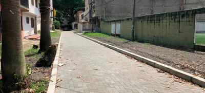 Así lucen las vías adoquinadas del barrio El Limonar en Cali