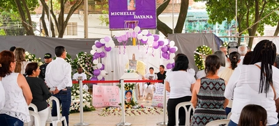 Misa simbólica, en honor  a Dayana Michell González
