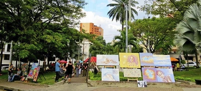 Artistas del parque El Peñón celebran sus 37 años, a cielo abierto