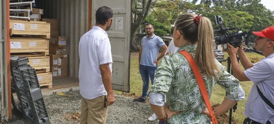 Llegó el Domo para el planetario del Parque Tecnológico de Innovación San Fernando