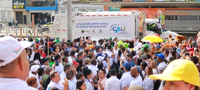 Alcaldía de Santiago de Cali, Gobernación del Valle, ProPacífico y ciudadanía, dieron inicio a la campaña ‘Volvamos a mi Cali bella’