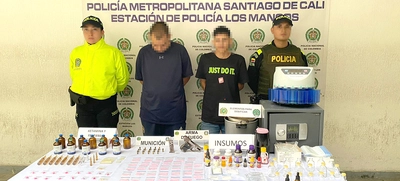 Golpe al narcotráfico: autoridades desmantelan laboratorio clandestino de drogas sintéticas en pleno centro de Cali