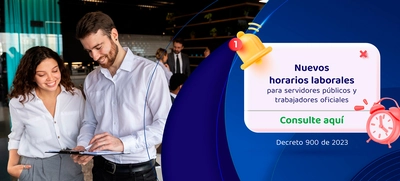 Empleados públicos y trabajadores oficiales: estos son los horarios de la jornada laboral