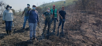 Dagma evalúa impacto ambiental del incendio forestal en Pilas del Cabuyal