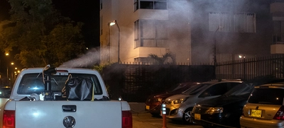 La fumigación en Cali se mantiene en sectores focalizados, según el reporte de casos por dengue