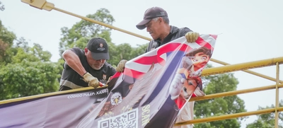 Alcaldía de Cali retiró publicidad exterior no autorizada para recuperar el espacio público en la ciudad