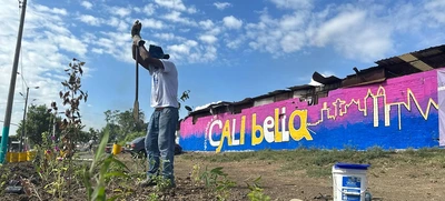 Alcaldía de Cali, Uaesp y ciudadanía, recuperan un punto crítico en la comuna 11