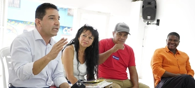 La Secretaría de Paz y Cultura Ciudadana llegó a Puerto Resistencia para tejer un diálogo comunitario