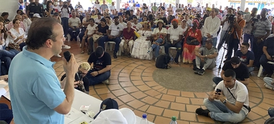 El Consejo Ciudadano ¡Cali, tu Voz Cuenta! llegó a la comuna 15 para dialogar con los habitantes del sector