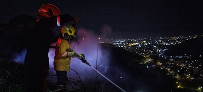 Sistema de Gestión del Riesgo se activó el domingo para atender dos incendios en Santiago de Cali