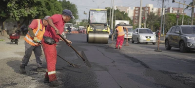 En la Calle 70, Alcaldía de Cali empieza a recuperar la malla vial